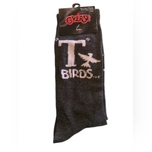Grease “T-Birds” Crew Socks Men’s 6.5–12 Licensed Movie Novelty Socks